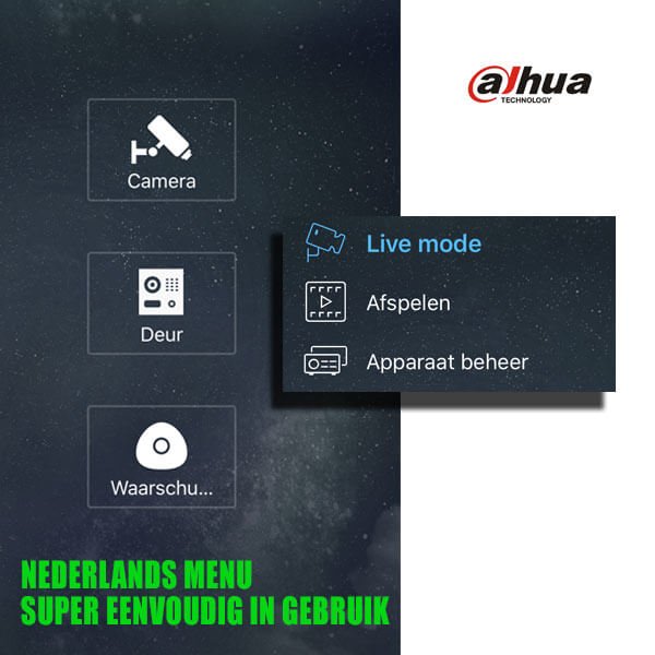bewakingscamera set met app
