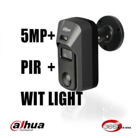 Bewakingscamera met flits en sirene HAC-ME1500C